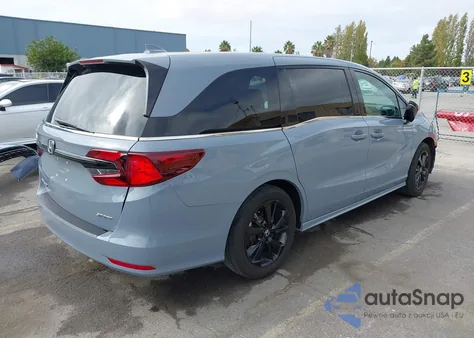2024 Honda Odyssey Sport z USA, uszkodzony, nr VIN 5FNRL6H77RB065445